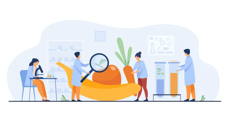 food scientists illustration