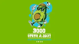 stop 300: 3000 steps a day. stop foodborne illness.