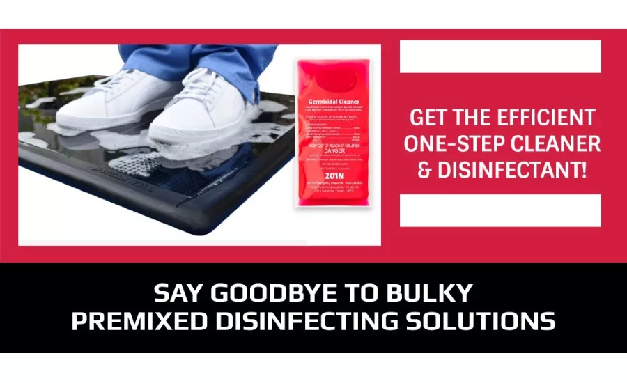 Wearwell PortionPac Line of Sanitizing Footbath Mats