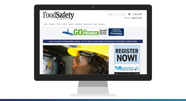 Food Safety Website Registration