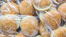 packaged sesame seed buns