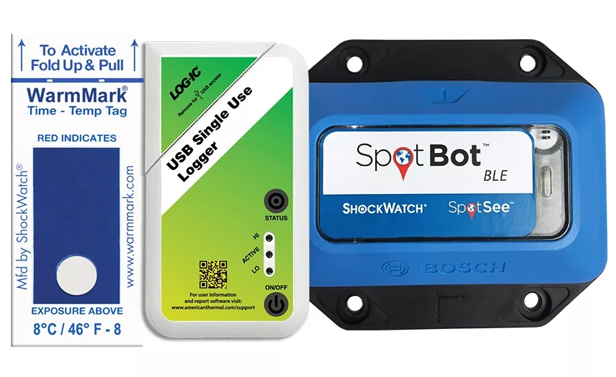 SpotSee temperature control