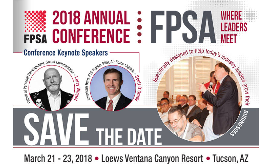 FPSA 2018 Annual Conference Keynote Speakers