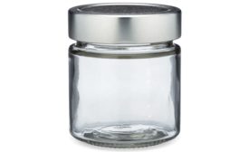 Berlin Packaging Clear Glass Ergo Food Jars