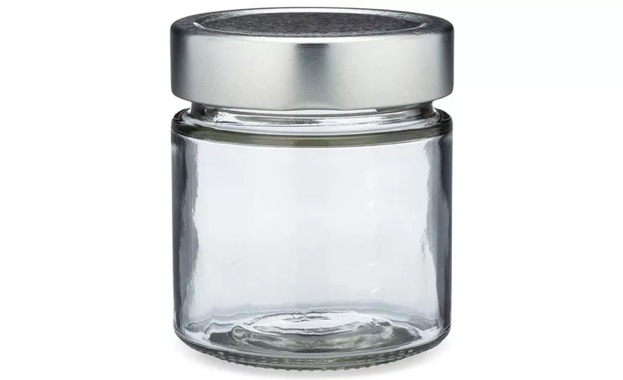 Berlin Packaging Clear Glass Ergo Food Jars