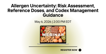 allergen uncertainty webinar