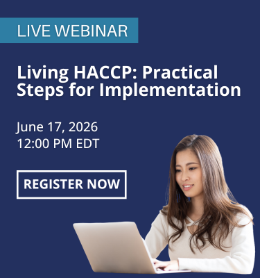 living HACCP webinar