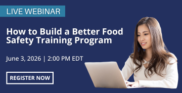 how to build a better food safety training webinar