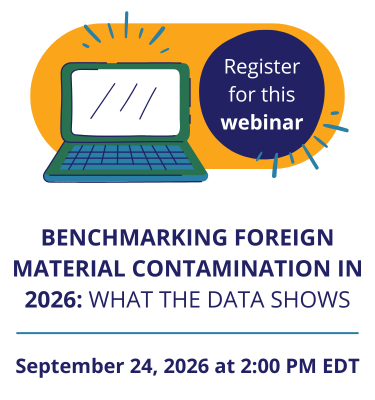 benchmarking foreign material contamination in 2026 webinar