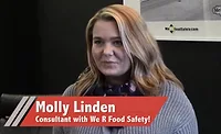 Molly Linden We R Food Safety! Consultant Molly Linden